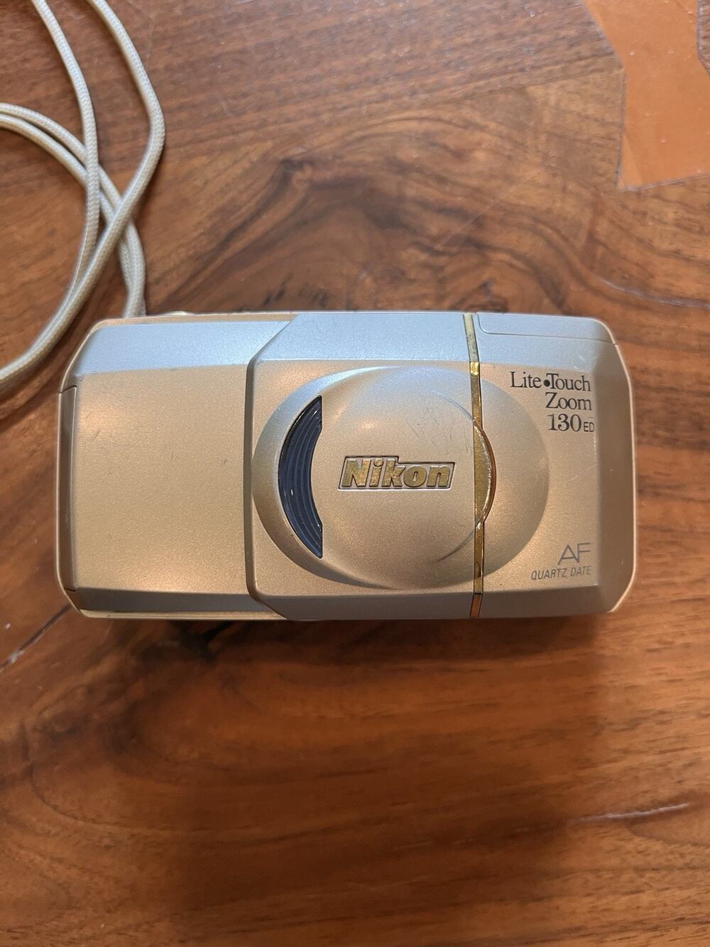 Nikon Lite Touch Zoom 130 ED 35mm Point & Shoot Film Camera - Tested & Working